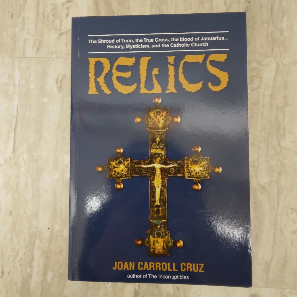 RELICS BOOK JOAN CARROLL CRUZ NEW